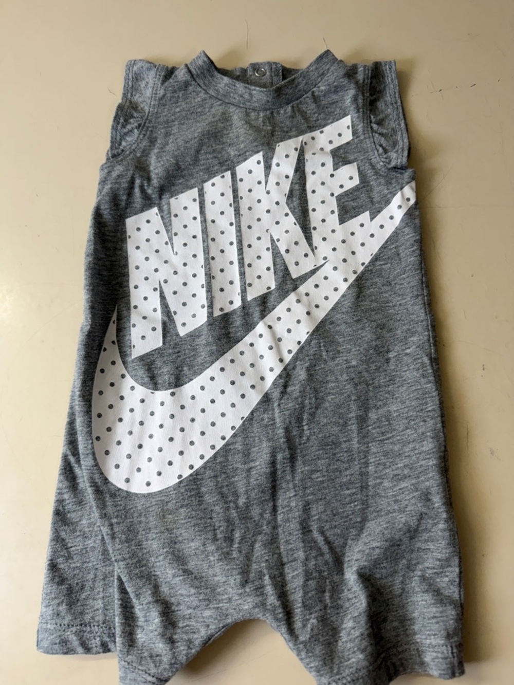 Nike Gray Heather Kids One-Piece